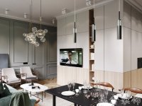 混搭風格家居裝修裝飾室內(nèi)設(shè)計效果-A614-2