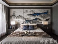 中式風(fēng)格家居裝修裝飾室內(nèi)設(shè)計效果-H806-8